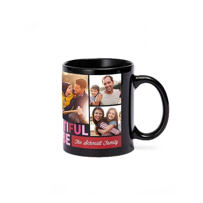 11oz Black Ceramic Mug 